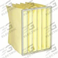 GRAINGER Pocket Air Filter: 24 in x 20 in x 22 in, MERV 15, Yellow, Synthetic, 6 Pockets (MPN 911TD2). Key specifications — Display Sell UOM: EA; Brand: GRAINGER; Media Material: Synthetic; Performance Rating: MERV 15.