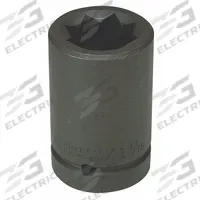 WRIGHT Impact Socket: 1 in Drive Size, SAE, 1 7/16 in Socket Size, 8-Point, Deep, 4 in Overall Lg (MPN 8946R). Key specifications — attr1215501: WRIGHT; attr1215515: Black Oxide; attr1215518: 1-7/16 in.