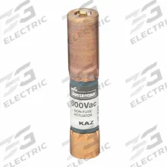 BUSSMANN Nonfuse Actuator: Compatible with Fuses Rated Above 50 A (MPN KAZ). Key specifications — Brand: BUSSMANN; Compatible Product Type: Fuses Rated Above 50 A.