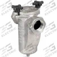 MUELLER STEAM SPECIALTY Basket Strainer: Stainless Steel, 0.062 in Screen Size, Single, NPT, 1/2 in (MPN 11/2 125 SS screwed). Key specifications — Brand: MUELLER STEAM SPECIALTY; Compatible Product Type: Fuel Oil; Gasket Material: Stainless Steel; Screen Material: 304 Stainless Steel.