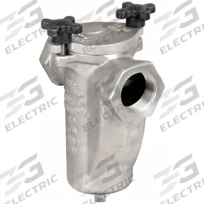 MUELLER STEAM SPECIALTY Basket Strainer: Stainless Steel, 0.062 in Screen Size, Single, NPT - Stainless Steel Basket Strainers
