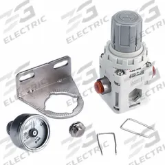 SMC Vacuum Regulator: 3/8 in Vacuum Inlet Size, Tube, 240 lpm Max Flow Rate, IRV (MPN IRV20-N11BG). Key specifications — attr124258: Tube; attr124255: IRV; attr158968: SMC.
