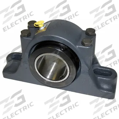 SEALMASTER Pillow Block Bearing: 4 15/16 in Bore, 4 Holes, 5 1/2 in Shaft Ht - Fixed Split-House Pillow Block Tapered Roller Bearings