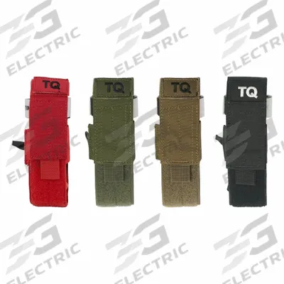ELITE FIRST AID Tourniquet Holder: Nylon, 6 1/2 in Overall Lg - Field-Use Arterial Tourniquets