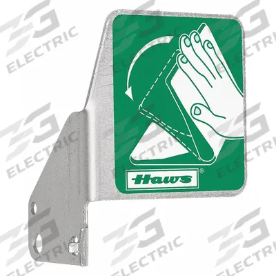 HAWS Push Flag: SP216, Compatible with Haws, Stainless Steel - Eyewash Activation Handles & On/Off Valves