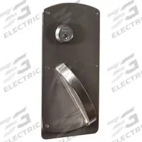SCHLAGE Door Lockset: Classroom Security Lever Locksets, Stainless Steel, ADA Compliant (MPN L9082P HSLR 630 RH). Key specifications — attr1024149: Ligature-Resistant; attr1011488: SCHLAGE; attr1024446: F30; attr1011524: Locked/Unlocked; attr1011506: L HSLR; attr1011485: Yes; attr1059461: Satin Stainless Steel : Forged Brass.