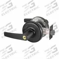 CORBIN RUSSWIN Door Lockset: Office Lever Locksets, Black, ADA Compliant, LFIC (MPN CLX3351 AZD BSP CT6D). Key specifications — attr1024149: Not Ligature-Resistant; attr1011488: CORBIN RUSSWIN; attr1024446: F109; attr1011524: No Message; attr1011485: Yes; attr1059461: Black Painted.