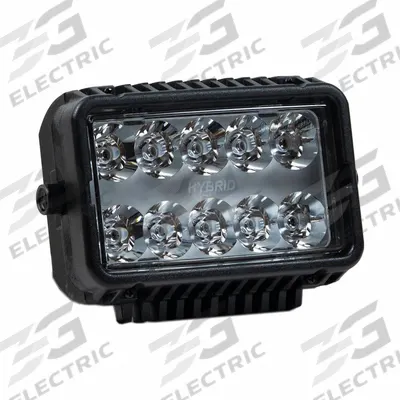 GOLIGHT Vehicle Work Lights: Rectangular, Spot, LED, Insert, Plug-and-Play, Black - Vehicle Remote-Controlled Spotlights