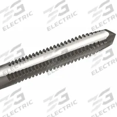 CLEVELAND Straight Flute Tap: 5/16"-18 UNC, H11 / 1B, 4 Flute, Plug Chamfer, High Speed Steel (MPN C54514)