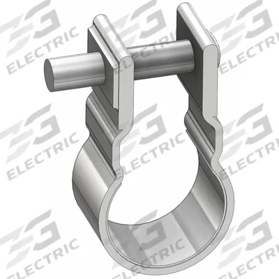 SMC Air Cylinder Sensor Mounting Hardware: Fits 10 mm Bore Dia, Stainless Steel - Autoswitch Bands