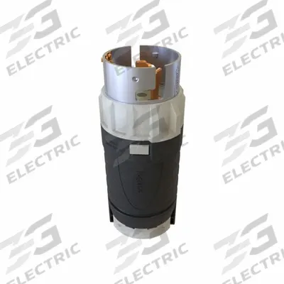 LEGRAND Locking Plug: Non-NEMA, Black, 250V AC, 50 A, 3 Pole - General Purpose Plugs
