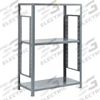 LITTLE GIANT Welded Steel Adjustable Shelving: Heavy-Duty, Starter, 48 in x 24 in, 72 in Overall Ht (MPN 3SH-A-2448-72). Key specifications — Brand: LITTLE GIANT; Color: Dove Gray.