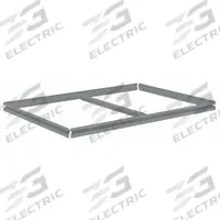 TENNSCO Shelf: 42 in x 30 in, 900 lb Load Capacity, Gray, Shelf (MPN ZBES-4230). Key specifications — Includes: (4) Beams; Shelf Configuration: Single Straight; Color: Gray; Frame Material: Steel; Brand: TENNSCO; Frame Finish: Zinc Plated; Product Type: Shelf.