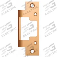 HES Electric Strike Faceplate: 1 1/4 in Wd, 4 7/8 in Ht, Bronze (MPN 801 612). Key specifications — Brand: HES; Compatible with Series: 8300; Product Type: Electric Strike Faceplate.