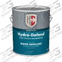 H&C Sealer: Sealer, Exterior/Interior, Water, 1 gal Container Size, Concrete/Masonry, Ultra-Flat (MPN 50.154154-16). Key specifications — Brand: H&C; Transparency: Clear; Use Location: Exterior; Sheen: Ultra-Flat; Sub-Brand: Hydro-Defend; Color: Clear; Resin Type: Siloxane.