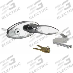 AMERICAN GARAGE DOOR SUPPLY L-Handle: Keyed (MPN LHL55). Key specifications — Brand: AMERICAN GARAGE DOOR SUPPLY; Lock Type: Keyed; Product Type: L-Handle.