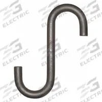 PEERLESS S-Hook: 1,225 lb Working Load Limit, 80 Hook Grade, Alloy Steel, 5/8 in Material Thick (MPN SHA0625). Key specifications — Color: Silver; Brand: PEERLESS; Visual Indicator Markings: None.