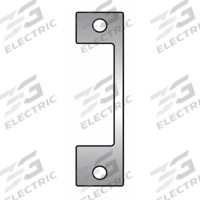 HES Electric Strike Faceplate: 1 1/4 in Wd - Electric Strike Faceplates