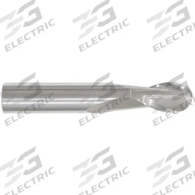 APPROVED VENDOR Ball End Mill: Carbide, 2 Flute, 3/32" Mill Dia, 3/8" LOC, 1-1/2" OAL (MPN 221-001010) - General Purpose Carbide Ball End Mills
