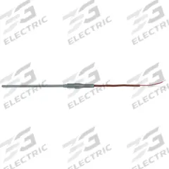 TEMPCO Thermocouple Probe: 32°F to 1,400°F /0°C to 760°C, Type J, 24 in Probe Lg, Rounded Tip (MPN MTA01337). Key specifications — Accuracy: ±2.2 °C or ±0.75 %, Whichever is Greater; Brand: TEMPCO.