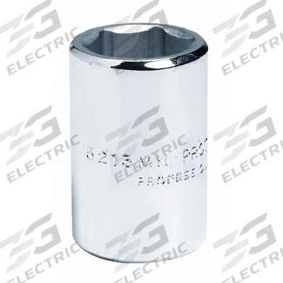 PROTO Socket: Metric, 3/8 in Drive Size, 23 mm Socket Size, 6-Point, Std, Chrome - 3/8" Drive Hand Sockets