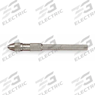 STARRETT Pin Vise: Pin Vise, 1.6 mm Max Size - mm, 0.03 in Min Size - Inch, Knurled Grip - Pin Vises