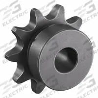TRITAN Roller Chain Sprocket: One-Sided Hub, For Single Strands, 41, 10 Teeth, 1.618 in Pitch Dia (MPN 41B10H X 1/2 MPB). Key specifications — Brand: TRITAN.