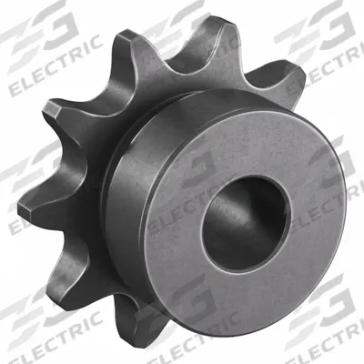 TRITAN Roller Chain Sprocket: One-Sided Hub, For Single Strands, 41, 10 Teeth - Size 41 Plain-Bore Roller Chain Sprockets
