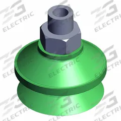 SMC Vacuum Cup Assembly: Bellows, G1/8 in, 32 in Pad Dia, Fluoro Rubber, Green, 65, 36.3 mm Pad Ht (MPN ZP3C-T32BFS-MF-AG01). Key specifications — attr1019101: ZP3C-T32BFS-MF-AG01; attr1019103: SMC; attr1019107: 65.