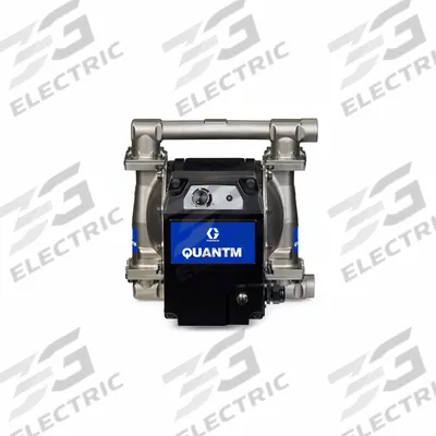 GRACO Electric Diaphragm Pump: 316 Stainless Steel Body, 1 in Fluid Connection Size - Aluminum Housing EODD Pumps