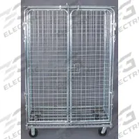 APPROVED VENDOR Security Cart: 1,800 lb, 49 in L x 24 in W Self, No Handle, (2) Rigid/(2) Swivel (MPN 1ECG6). Key specifications — Shelf Type: Fixed; Caster Brake Type: No Brake Included; Brand: APPROVED VENDOR; Caster/Wheel Configuration: (2) Swivel.