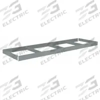TENNSCO Shelf: 96 in x 18 in, 1,600 lb Load Capacity, Gray, Shelf (MPN ZLCS-9618). Key specifications — Includes: (4) Beams; Shelf Configuration: Single Straight; Color: Gray; Frame Material: Steel; Brand: TENNSCO; Frame Finish: Zinc Plated; Product Type: Shelf.