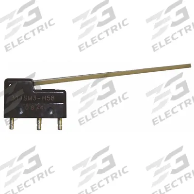 Honeywell Miniature Snap Action Switch: Lever Actuator, 1NO/1NC - Hinge Lever Snap-Action Switches