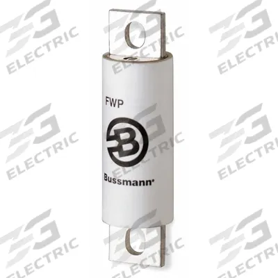 BUSSMANN Semiconductor Fuse: FWP Series, Fast-Acting, 500 A, 700 V AC - Fast-Acting Bolt-On Fuses