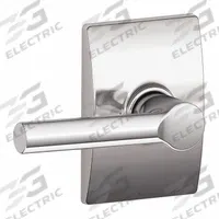 SCHLAGE Door Lockset: Passage Lever Locksets, Chrome (MPN F10 BRW 625 CEN). Key specifications — Ligature Resistance: Not Ligature-Resistant; Brand: SCHLAGE; Lockset Function ANSI Code: F75; Visual Indicator Message: No Message; Lockset Style: Century; ADA Compliant: No; Finish: Bright Chromium-Plated : Brass.