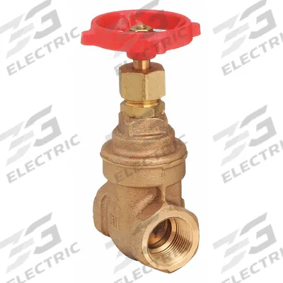 MILWAUKEE VALVE Gate Valve: 3/4 in, Bronze, Non-Rising, FNPT x FNPT - Non-Rising Stem Bronze General Purpose Gate Valves
