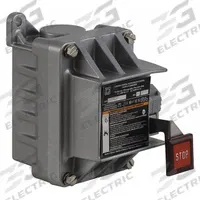 Control Station: 1 Gang, Push Button, 1NC, Stop, 0 Pilot Lights, 1/2 in, Feed-Thru Hub (MPN 9001BR104). Key specifications — Legend: Stop; Action: Momentary; Contact Form: 1NC; Brand: SCHNEIDER; Operator Configuration Type: (1) Push Button.
