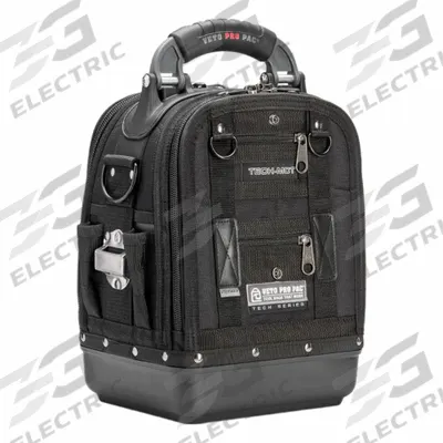 VETO PRO PAC Tool Bag: 12 in W 8 1/2 in D 14 in H, Ballistic Polyester/Polypropylene - Backpacks with Changeable Inserts