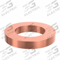 Sealing Washer: M24 Screw Sz, Copper, Copper Seal, 24 mm Inside Dia, 30 mm Outside Dia, 25 PK (MPN M50302.240.0030). Key specifications — Brand: APPROVED VENDOR; Product Type: Sealing Washer; System of Measurement: Metric; Seal Material: Copper; Seal Material Color: Gray; Pack Size: Small Pack.