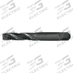 CHICAGO-LATROBE Spiral Flute Tap: 3/8"-24 UNF, H3 / 2B, 3 Flute, Bottoming Chamfer (MPN 282625)