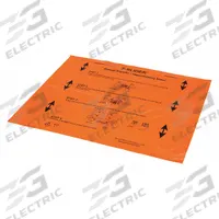 SANDEL Transfer Sheet: 300 lb Patient Load Capacity, 39 in L x 33 in W x 33 in H, 39 in Overall Lg (MPN 2101). Key specifications — Product Type: Transfer Sheet; Material: LDPE; Color: Orange; Brand: SANDEL.