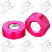Lab Bottle Caps: 20 mm Dia, Red, Aluminum, Unlined, 1,000 Closures Included, Colored (MPN 224178-06). Key specifications — Closure Type: Open Top Cap; Clarity: Colored; Septa Included: No; Vented: No; Brand: WHEATON; Closure Color: Red; Closure Liner Material: Unlined.