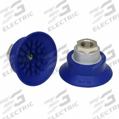 SCHMALZ Vacuum Pad Assembly: Flat, G1/4 in, 56 mm Pad Dia, NBR, Blue, 60 A, 33 mm Pad Ht, SAF (MPN 10.01.01.10688). Key specifications — attr1019101: 10.01.01.10688; attr1019103: SCHMALZ; attr1019107: 60 A.