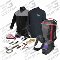 LINCOLN ELECTRIC Welding Helmet Kit: Auto-Darkening, 5 Arc Sensors, W5-W13, 3.74 in x 3.15 in (MPN K3715-2XL). Key specifications — Color: White/Black (Gloves); Suspension Adjustment Type: Ratchet; Series: Viking 3350; Graphics: None; Viewing Area: 3.74 in x 3.15 in; Brand: LINCOLN ELECTRIC; Grind Mode: Yes; Helmet Material: Proprietary Nylon.