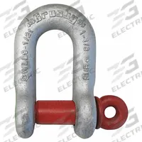 CROSBY D-Shackle: Chain Shackle, 3,000 lb Working Load Limit, 3/4 in Wd Between Eyes, Carbon Steel (MPN 1019212). Key specifications — Body Color: Silver; Brand: CROSBY.