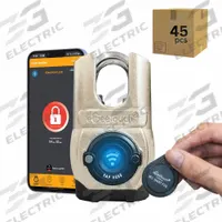 EGEETOUCH Bluetooth Padlock: Silver, Zinc Die-Cast, Stainless Steel Shackle (MPN 5-02503-94-45). Key specifications — attr1351169: Bluetooth; attr1320070: Series 5th Gen; attr1314123: EGEETOUCH.