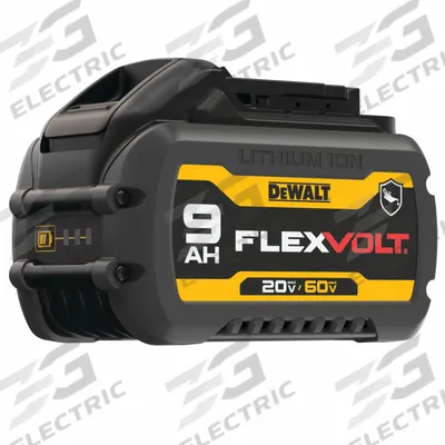 DEWALT Battery: FLEXVOLT, 9 Ah, Battery Included - DEWALT Cordless Tool Batteries
