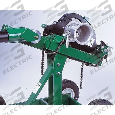 GREENLEE Cable Puller Adapter Package: Wheeled, 5 ft Boom Lg - Cable Pullers