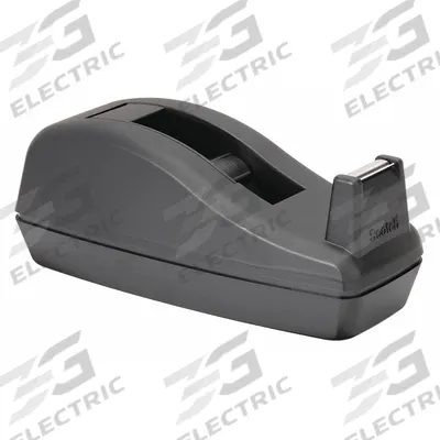 SCOTCH Tape Dispenser: 3/4 in Compatible Tape Wd - Max, Plastic - Office Tape Dispensers