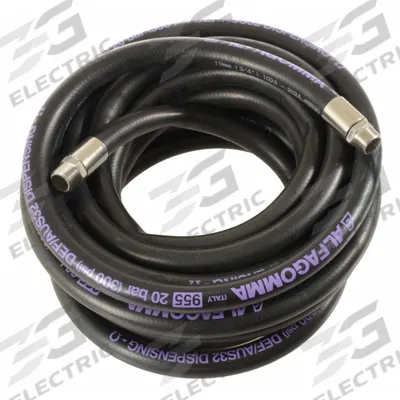 DEF Hose Assembly: Stainless Steel M x Stainless Steel M, 3/4 in Hose Inside Dia - Diesel Exhaust Fluid (DEF) Hose Assemblies